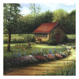 Garden Cottage Prints by Lene Alston Casey