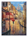 Montmartre Evening Pósters por Haixia Liu Montmartre Evening Pósters por Haixia Liu