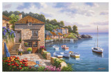 Jardín del puerto Láminas por Sung Kim