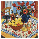 The Lemon Bowl Affiche par Suzanne Etienne