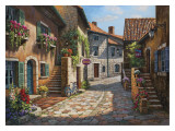 Rue de Village Pósters por Sung Kim