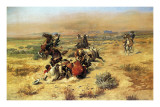 The Strenous Life Poster par Charles Marion Russell