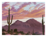 Camelback y The Praying Monk Póster por Ann Mcleod Camelback y The Praying Monk Póster por Ann Mcleod