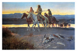 Carson's Men Plakater af Charles Marion Russell Carson's Men Plakater af Charles Marion Russell
