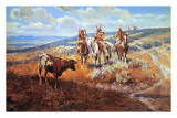 Búfalo de hombre blanco Arte por Charles Marion Russell