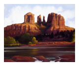 Red Rock Crossing Posters by Ann Mcleod