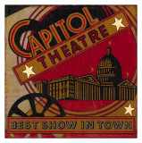 The Best Show In Town Póster por Bruce Jope The Best Show In Town Póster por Bruce Jope