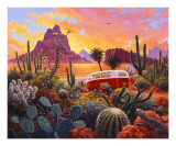 The Baja Trail Póster por Stephen Morath The Baja Trail Póster por Stephen Morath