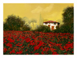 La Casa e I Papaveri Prints by Furtesen La Casa e I Papaveri Prints by Furtesen