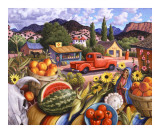 Roadside Summer Posters by Stephen Morath