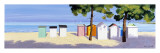 Cabines Sous Les Pins Prints by Henri Deuil