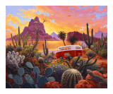 The Baja Trail Reprodukcje autor Stephen Morath