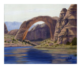 Rainbow Bridge Kunstdrucke von Ann Mcleod
