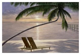 Chaise for Two Kunstdruck von Diane Romanello