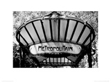 Metro Entrance, Paris Reproduction procédé giclée par Heiko Lanio