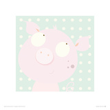 Pinky Piggy Giclee Print by Nicola Evans