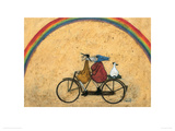 Somewhere Under a Rainbow Giclee Print by Sam Toft