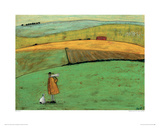 Doris Wants To Take The Bus Reproduction procédé giclée par Sam Toft