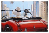 Glam Life I Kunstdrucke von Trish Biddle