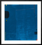 Diptychon Blau, c.1963 Affiches par Max Ackermann