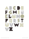 Alphabet Blocks Gicléedruk van Trent Siddharta Alphabet Blocks Gicléedruk van Trent Siddharta