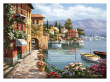 Villa de Lago Reprodukcje autor Sung Kim Villa de Lago Reprodukcje autor Sung Kim