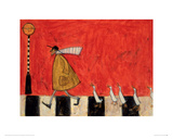 Crossing With Ducks Giclee Print by Sam Toft