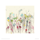 Flowers 32 Giclée-tryk af Moose Allain
