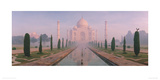 Le Taj Mahal et l'aigle, Agra, Inde Reproduction procédé giclée par Macduff Everton