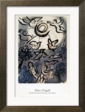 Création Reproduction encadrée édition limitée par Marc Chagall