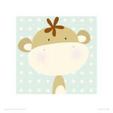 Mini Monkey Giclée-Druck von Nicola Evans