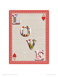 Love Is A Game Of Chance Giclee Print by Angie Crowe
