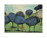 Sniffing The Lilac Giclee Print by Sam Toft
