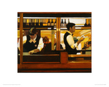 Valetta Café, A Study Gicleetryck av Alexandra Gardner Valetta Café, A Study Gicleetryck av Alexandra Gardner