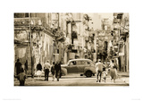 Havana Street, Cuba Giclee Print by Lee Frost