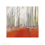 Italian Trees I Giclee Print by Charlotte Evans