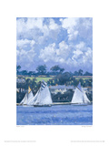Sailing, Falmouth I Giclee Print by Robert Jones