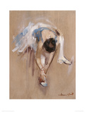 Easing Her Toes Giclee Print by Harriet Salt