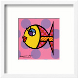 Dittie Fish Póster por Romero Britto Dittie Fish Póster por Romero Britto