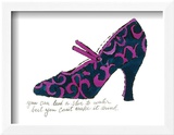 Blue and Pink Shoe, c.1955 Poster von Andy Warhol