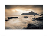 Sepia Sea, Lofoten Islands Giclee Print by Andreas Stridsberg
