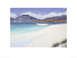 Lonely Beach, Luskentyre, Harris Giclee Print by Alexandra Steele