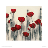 Floral I Reproduction procédé giclée par Hans Andkjaer