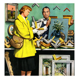 "Frame-Up", April 30, 1955 Giclee Print by Stevan Dohanos
