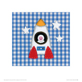 Rocket Boy Giclee Print by Catherine Colebrook