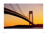 Verrazano Narrow Bridge, NY Giclee Print by Vince Streano
