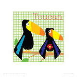 Rock a Toucan Giclée-Druck von Liza Lewis