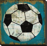 Ball IV Stretched Canvas Print by Mo Mullan