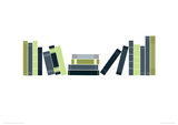 Green Books II Giclee Print by Amy Wicks