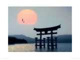 Miyajima, Japan Giclee Print by Edmund Nägele